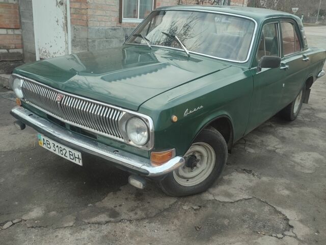 Зеленый ГАЗ 24, объемом двигателя 2.4 л и пробегом 200 тыс. км за 1200 $, фото 1 на Automoto.ua