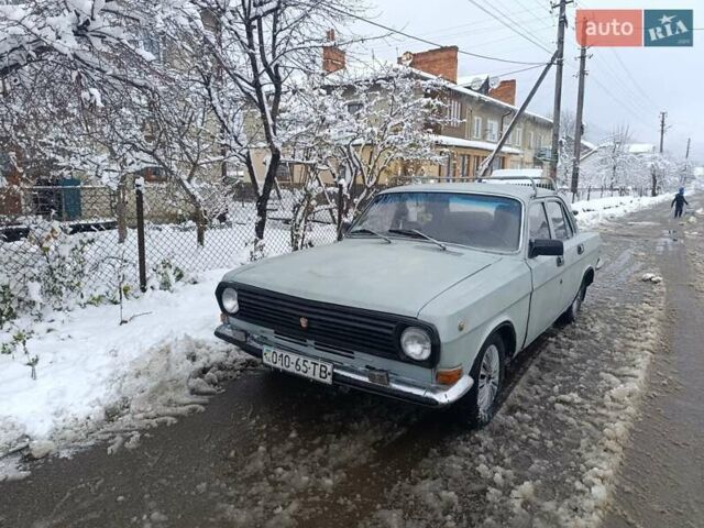 Зеленый ГАЗ 24 Волга, объемом двигателя 2.4 л и пробегом 100 тыс. км за 650 $, фото 1 на Automoto.ua