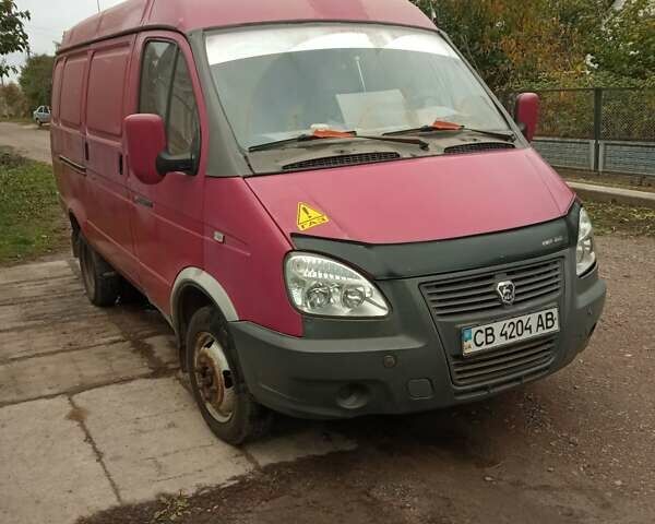 Красный ГАЗ 2705 Газель, объемом двигателя 2.3 л и пробегом 435 тыс. км за 1500 $, фото 2 на Automoto.ua