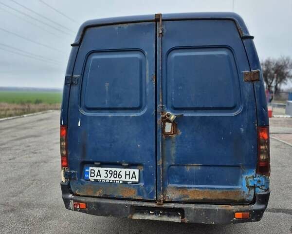 Синий ГАЗ 2705 Газель, объемом двигателя 2.46 л и пробегом 400 тыс. км за 2300 $, фото 3 на Automoto.ua