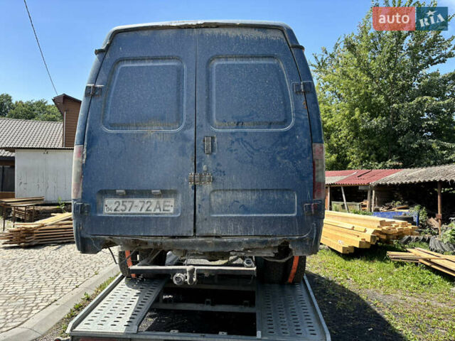 Синий ГАЗ 2705 Газель, объемом двигателя 2.2 л и пробегом 100 тыс. км за 550 $, фото 2 на Automoto.ua