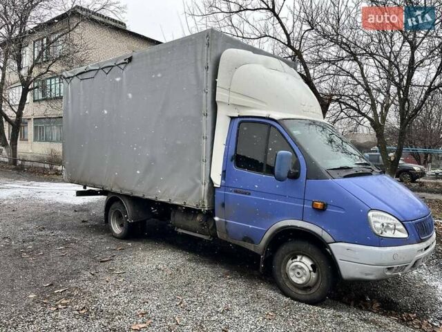 Синий ГАЗ 2705 Газель, объемом двигателя 2.5 л и пробегом 258 тыс. км за 4100 $, фото 2 на Automoto.ua