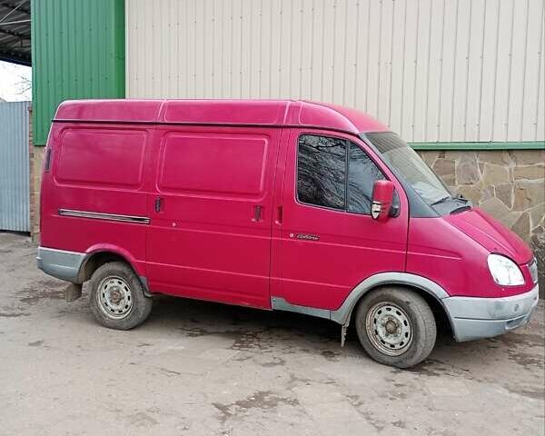 Червоний ГАЗ 2752 Соболь, об'ємом двигуна 2.46 л та пробігом 65 тис. км за 2900 $, фото 1 на Automoto.ua