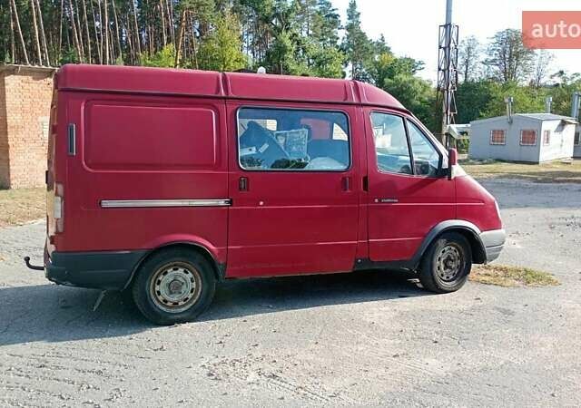 Красный ГАЗ 2752 Соболь, объемом двигателя 2.5 л и пробегом 145 тыс. км за 1900 $, фото 7 на Automoto.ua