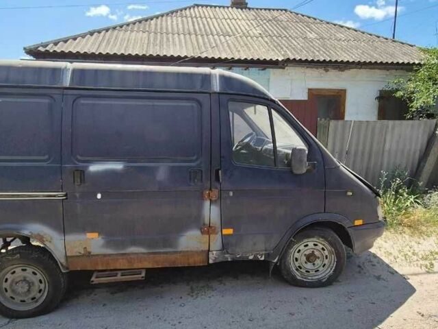 Синий ГАЗ 2752 Соболь, объемом двигателя 2 л и пробегом 400 тыс. км за 1050 $, фото 1 на Automoto.ua