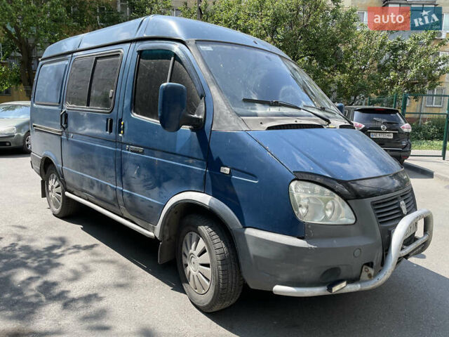 Синий ГАЗ 2752 Соболь, объемом двигателя 2.29 л и пробегом 217 тыс. км за 2200 $, фото 2 на Automoto.ua
