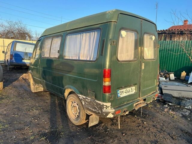 Зеленый ГАЗ 2752 Соболь, объемом двигателя 2.3 л и пробегом 200 тыс. км за 900 $, фото 2 на Automoto.ua