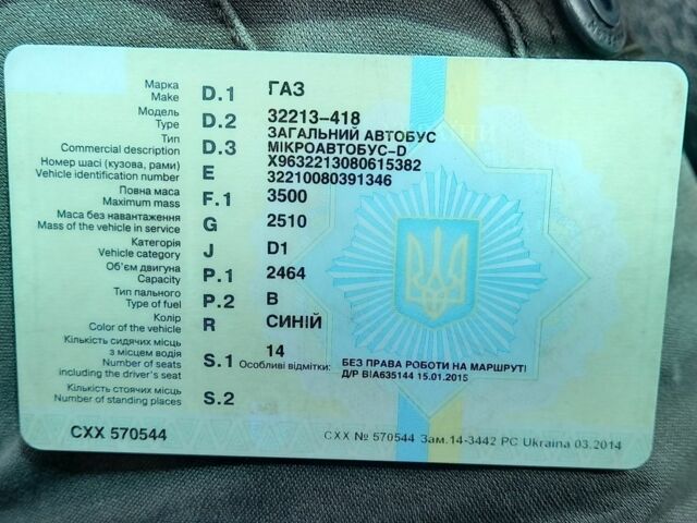 Синий ГАЗ 2818 Газель, объемом двигателя 2.5 л и пробегом 211 тыс. км за 1700 $, фото 4 на Automoto.ua