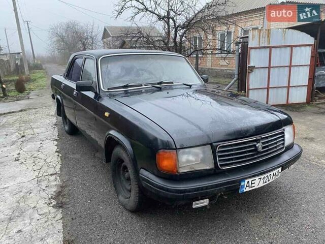 Черный ГАЗ 31029 Волга, объемом двигателя 2.45 л и пробегом 250 тыс. км за 826 $, фото 1 на Automoto.ua