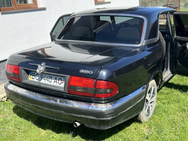 Черный ГАЗ 3110 Волга, объемом двигателя 2.4 л и пробегом 254 тыс. км за 950 $, фото 1 на Automoto.ua