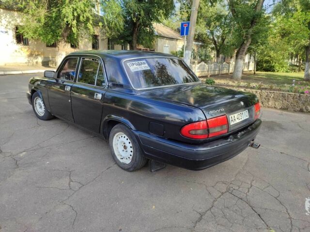 Черный ГАЗ 3110 Волга, объемом двигателя 2.3 л и пробегом 150 тыс. км за 3100 $, фото 1 на Automoto.ua