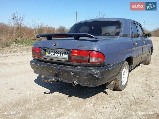 Синий ГАЗ 3110 Волга, объемом двигателя 2.45 л и пробегом 154 тыс. км за 400 $, фото 3 на Automoto.ua