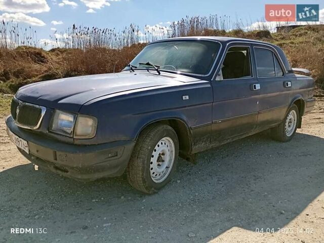 Синий ГАЗ 3110 Волга, объемом двигателя 2.45 л и пробегом 154 тыс. км за 400 $, фото 1 на Automoto.ua
