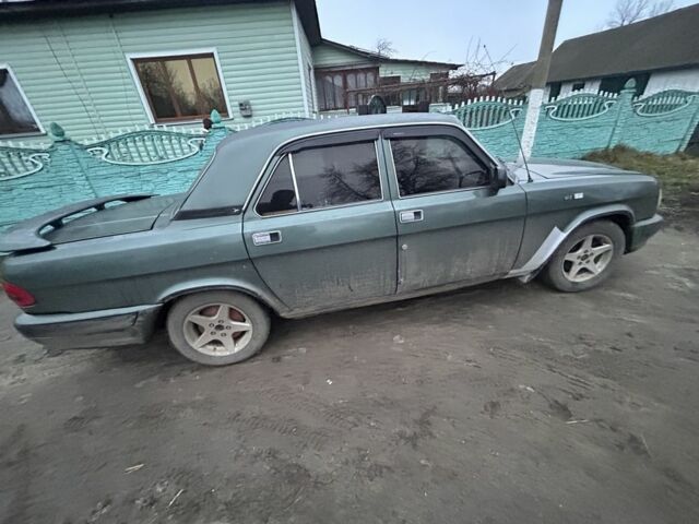 Зеленый ГАЗ 3110 Волга, объемом двигателя 2.4 л и пробегом 210 тыс. км за 1500 $, фото 2 на Automoto.ua