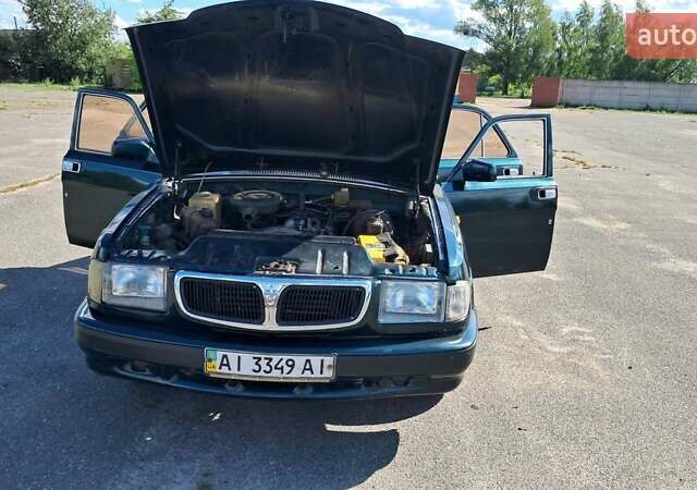 Зелений ГАЗ 3110 Волга, об'ємом двигуна 2.4 л та пробігом 190 тис. км за 1550 $, фото 24 на Automoto.ua