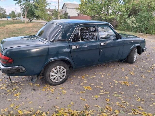 Зеленый ГАЗ 3110 Волга, объемом двигателя 2.4 л и пробегом 80 тыс. км за 1000 $, фото 1 на Automoto.ua