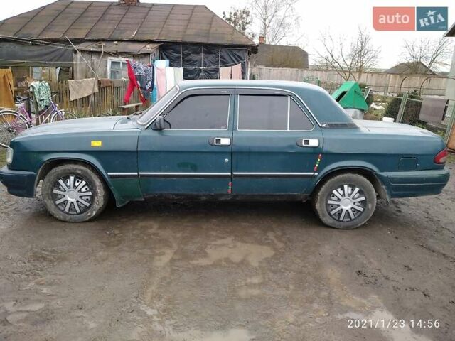 Зелений ГАЗ 3110 Волга, об'ємом двигуна 2.5 л та пробігом 150 тис. км за 1100 $, фото 3 на Automoto.ua