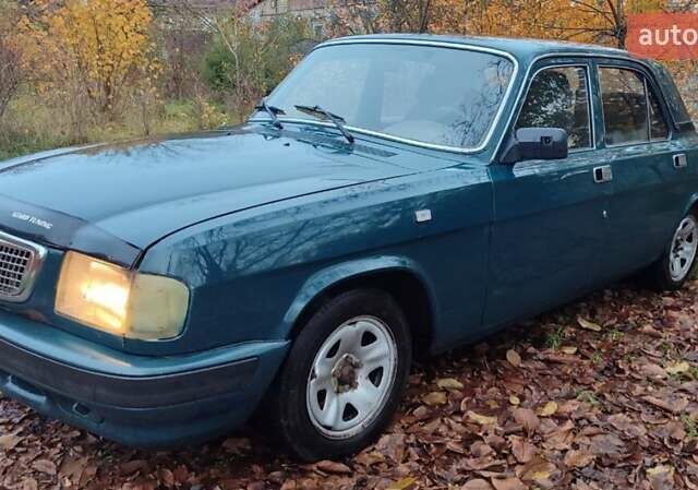 Зелений ГАЗ 3110 Волга, об'ємом двигуна 2.4 л та пробігом 200 тис. км за 950 $, фото 6 на Automoto.ua