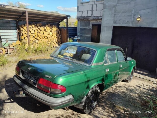 Зелений ГАЗ 3110 Волга, об'ємом двигуна 2.4 л та пробігом 240 тис. км за 846 $, фото 7 на Automoto.ua