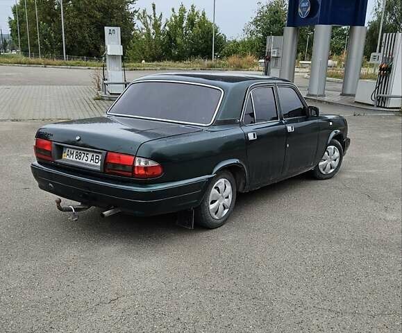 Зелений ГАЗ 3110 Волга, об'ємом двигуна 2.5 л та пробігом 90 тис. км за 1000 $, фото 3 на Automoto.ua