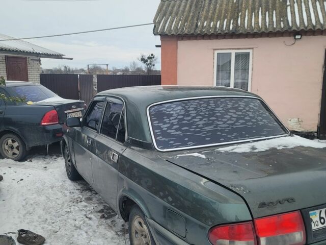 Зеленый ГАЗ 3110 Волга, объемом двигателя 2.4 л и пробегом 32 тыс. км за 828 $, фото 3 на Automoto.ua