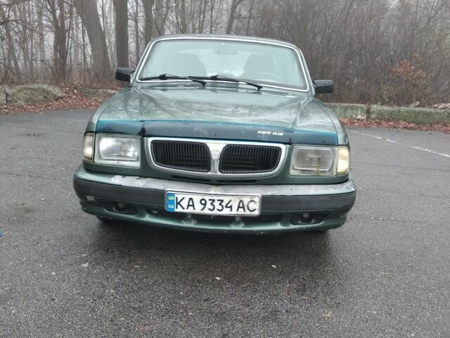 Зеленый ГАЗ 3110 Волга, объемом двигателя 2.3 л и пробегом 250 тыс. км за 616 $, фото 1 на Automoto.ua