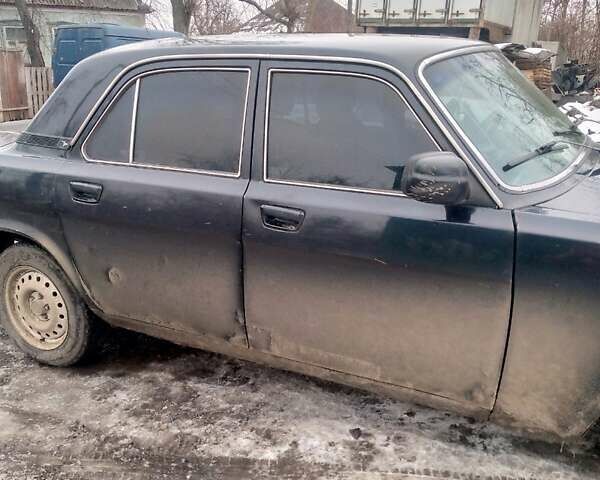 Черный ГАЗ 31105 Волга, объемом двигателя 2.29 л и пробегом 56 тыс. км за 1500 $, фото 1 на Automoto.ua