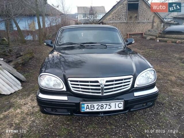 Черный ГАЗ 31105 Волга, объемом двигателя 2.3 л и пробегом 84 тыс. км за 2100 $, фото 1 на Automoto.ua