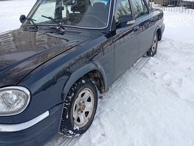 Черный ГАЗ 31105 Волга, объемом двигателя 2.4 л и пробегом 150 тыс. км за 2500 $, фото 1 на Automoto.ua