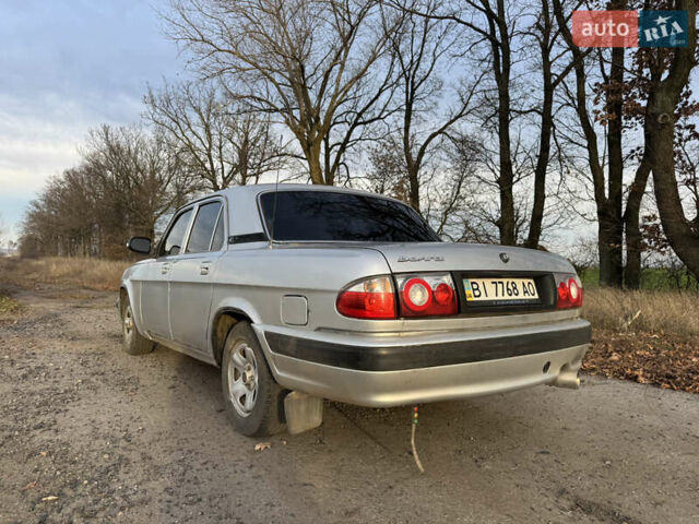 Серый ГАЗ 31105 Волга, объемом двигателя 2.43 л и пробегом 145 тыс. км за 6000 $, фото 5 на Automoto.ua