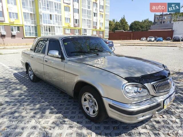 Серый ГАЗ 31105 Волга, объемом двигателя 2.29 л и пробегом 62 тыс. км за 3500 $, фото 1 на Automoto.ua