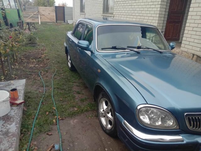 Синий ГАЗ 31105 Волга, объемом двигателя 2.3 л и пробегом 227 тыс. км за 2200 $, фото 2 на Automoto.ua