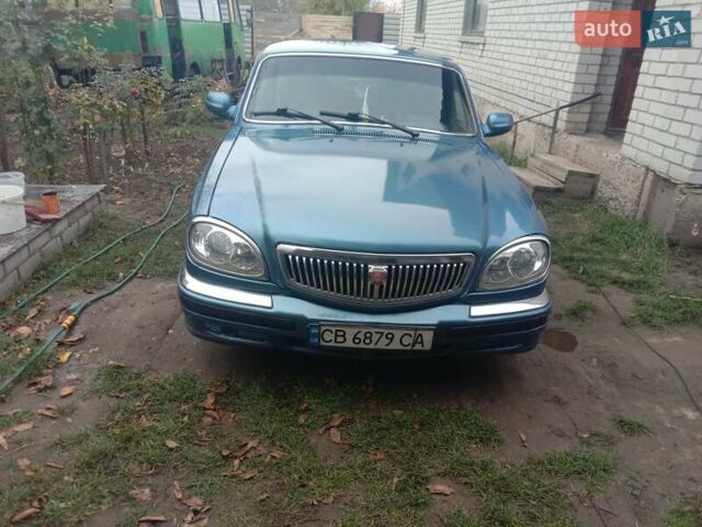 Синий ГАЗ 31105 Волга, объемом двигателя 2.29 л и пробегом 227 тыс. км за 2200 $, фото 6 на Automoto.ua