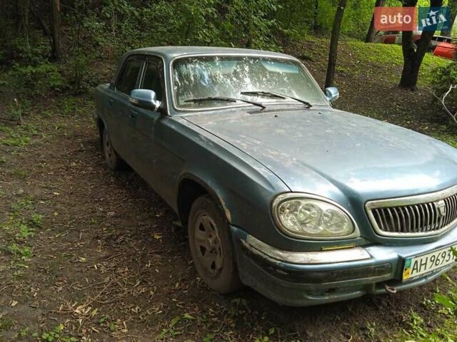 Синій ГАЗ 31105 Волга, об'ємом двигуна 2.43 л та пробігом 155 тис. км за 1600 $, фото 1 на Automoto.ua