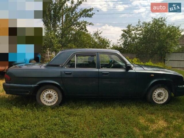 Зеленый ГАЗ 31105 Волга, объемом двигателя 2.3 л и пробегом 75 тыс. км за 2200 $, фото 1 на Automoto.ua