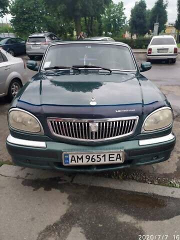 Зеленый ГАЗ 31105 Волга, объемом двигателя 2.43 л и пробегом 130 тыс. км за 1550 $, фото 5 на Automoto.ua