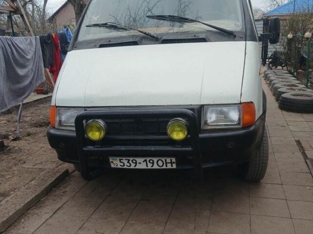 Белый ГАЗ 3221 Газель, объемом двигателя 3 л и пробегом 200 тыс. км за 790 $, фото 1 на Automoto.ua
