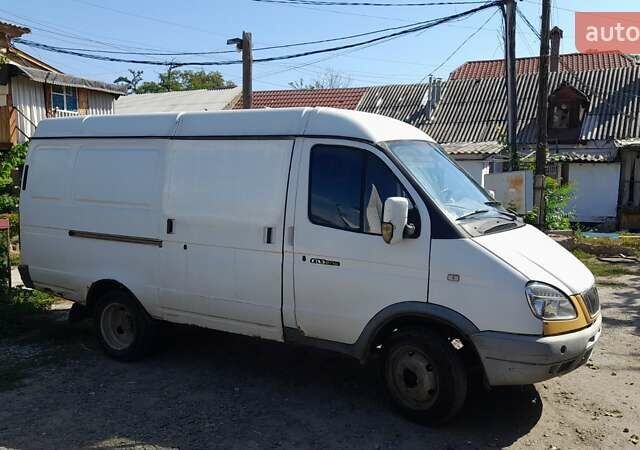 Белый ГАЗ 3221 Газель, объемом двигателя 2.3 л и пробегом 150 тыс. км за 1700 $, фото 1 на Automoto.ua