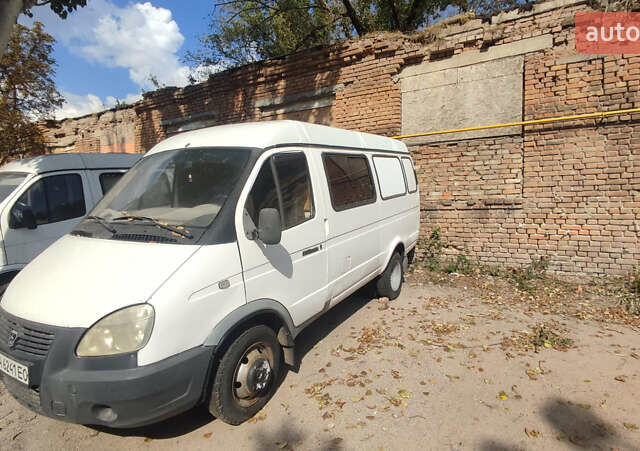 Белый ГАЗ 3221 Газель, объемом двигателя 2.29 л и пробегом 150 тыс. км за 2500 $, фото 1 на Automoto.ua