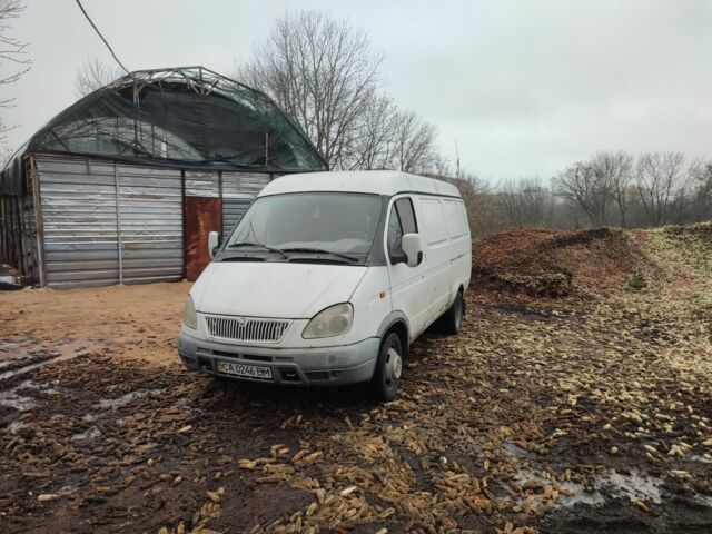 Белый ГАЗ 3221 Газель, объемом двигателя 2.5 л и пробегом 300 тыс. км за 712 $, фото 1 на Automoto.ua