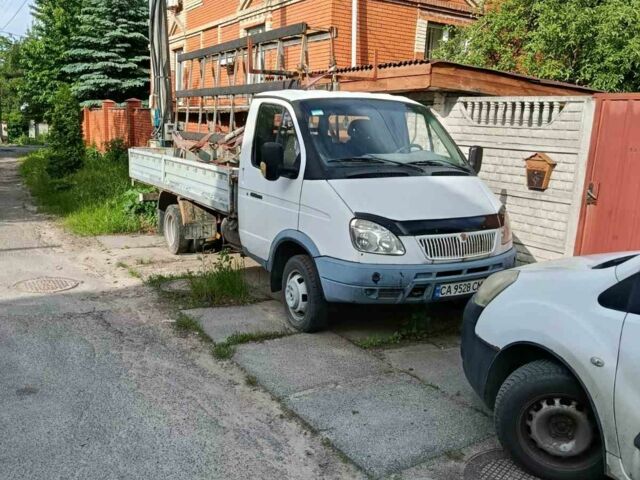 Белый ГАЗ 3221 Газель, объемом двигателя 2.5 л и пробегом 186 тыс. км за 3200 $, фото 1 на Automoto.ua