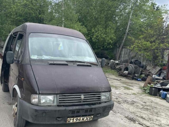 Коричневий ГАЗ 3221 Газель, об'ємом двигуна 3 л та пробігом 300 тис. км за 773 $, фото 2 на Automoto.ua