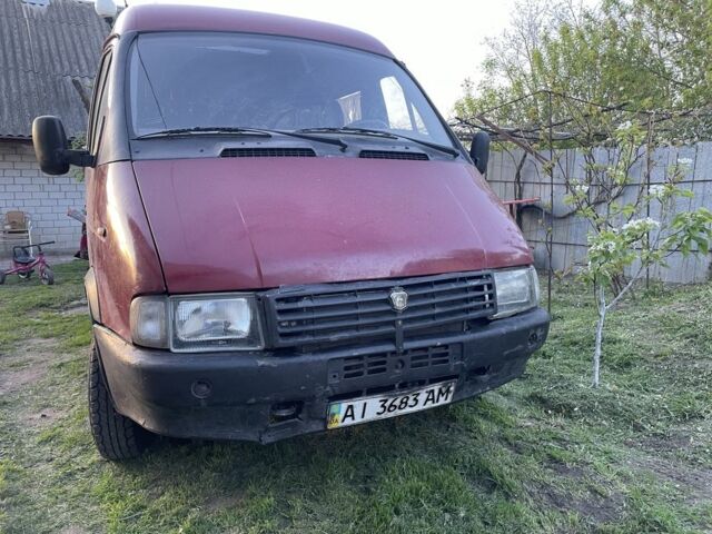 Красный ГАЗ 3221 Газель, объемом двигателя 2.5 л и пробегом 400 тыс. км за 2200 $, фото 1 на Automoto.ua