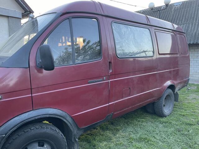 Красный ГАЗ 3221 Газель, объемом двигателя 2.5 л и пробегом 400 тыс. км за 2200 $, фото 3 на Automoto.ua