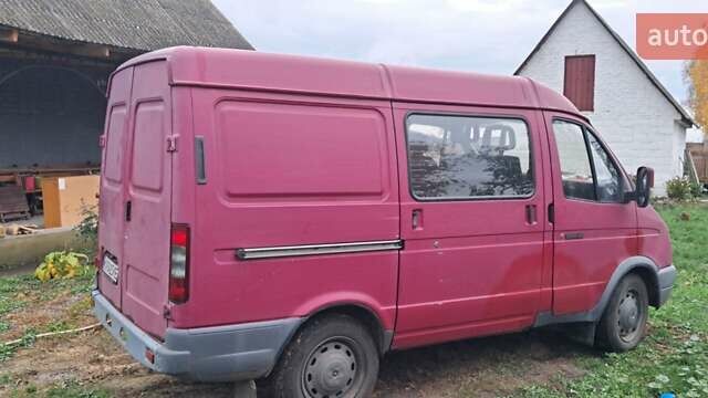 Красный ГАЗ 3221 Газель, объемом двигателя 2.5 л и пробегом 140 тыс. км за 2100 $, фото 4 на Automoto.ua