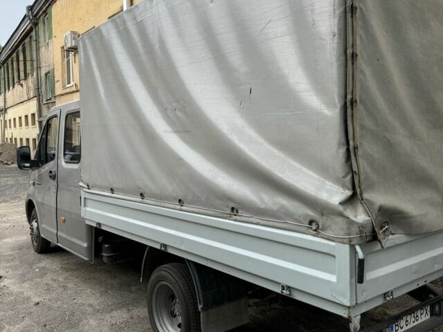 Серый ГАЗ 3221 Газель, объемом двигателя 2.8 л и пробегом 230 тыс. км за 9000 $, фото 4 на Automoto.ua