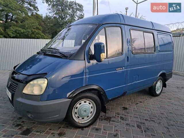 Синий ГАЗ 3221 Газель, объемом двигателя 2.46 л и пробегом 122 тыс. км за 2600 $, фото 2 на Automoto.ua
