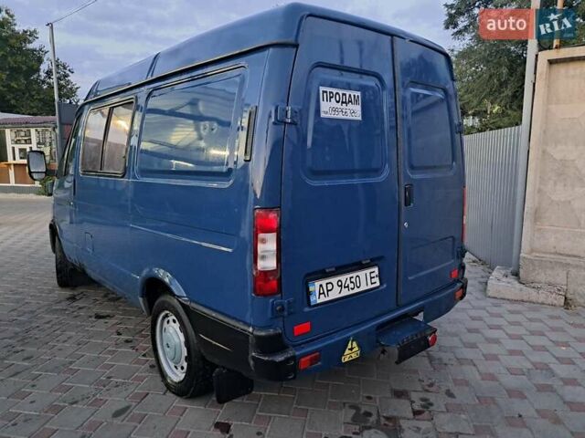 Синий ГАЗ 3221 Газель, объемом двигателя 2.46 л и пробегом 122 тыс. км за 2600 $, фото 1 на Automoto.ua