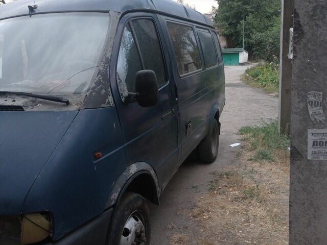 Синий ГАЗ 3221 Газель, объемом двигателя 2 л и пробегом 200 тыс. км за 641 $, фото 1 на Automoto.ua