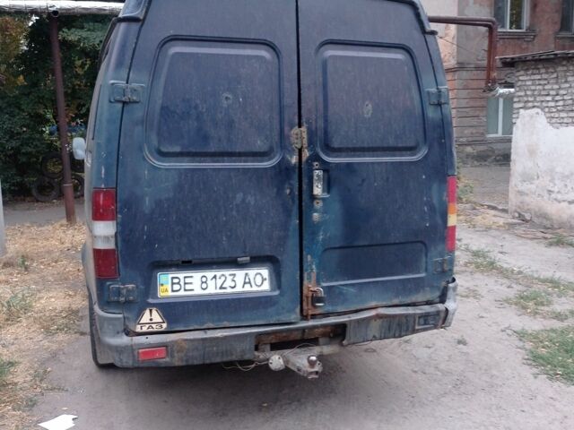 Синий ГАЗ 3221 Газель, объемом двигателя 2 л и пробегом 200 тыс. км за 641 $, фото 3 на Automoto.ua